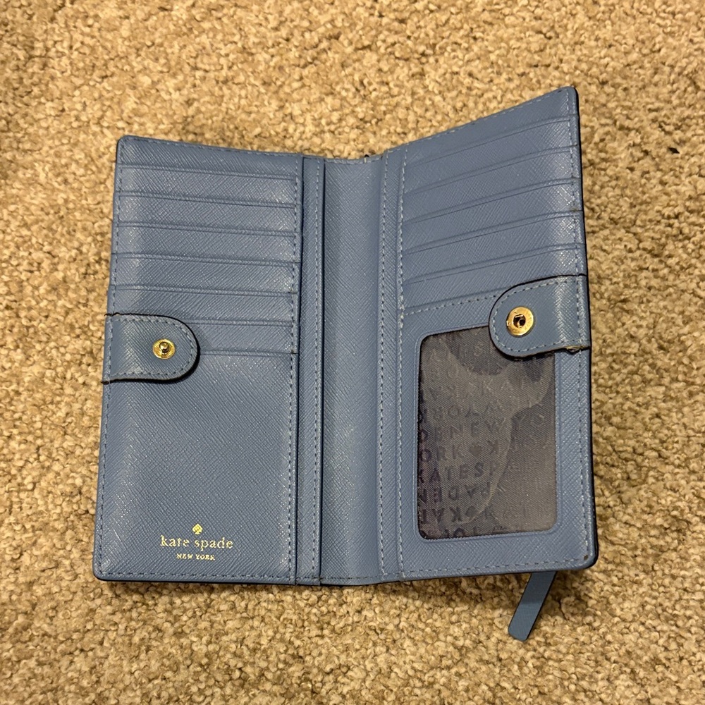 Kate Spade Light Blue Wallet - Picture 3 of 3